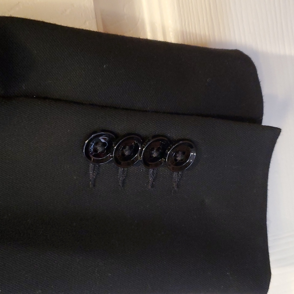 Express | Black Single Button Blazer - image 5